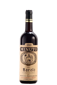 1961バローロ ミヌート 赤ワイン